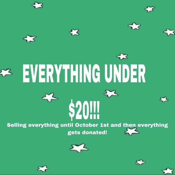 Everything under $20 sale!!! - Picture 1 of 1